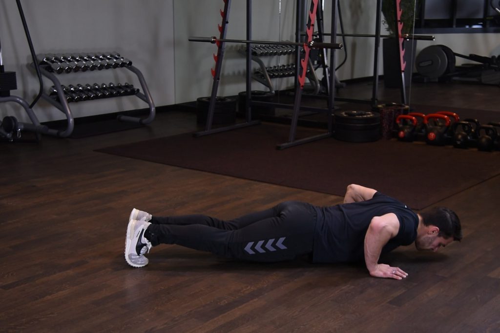 Pompka skakana Ćwiczenie Pompka skakana - just be fit