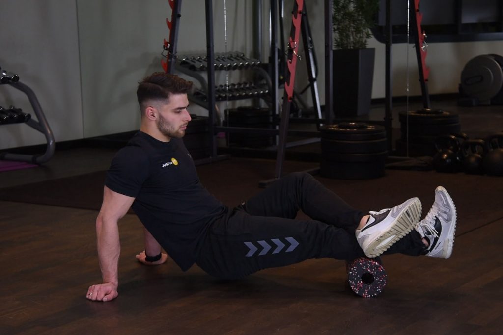 Rolowanie łydek - just be fit