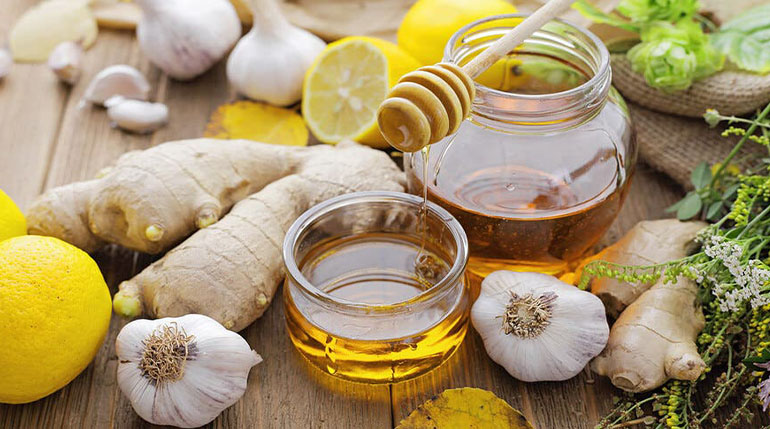 przeziębienie a miód czosnek i imbir
