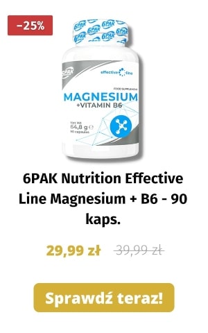 6PAK Nutrition Effective Line Magnesium + B6