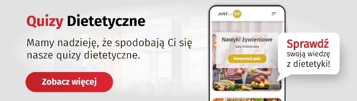 Quizy dietetyczne od Just be FIT dieta i trening